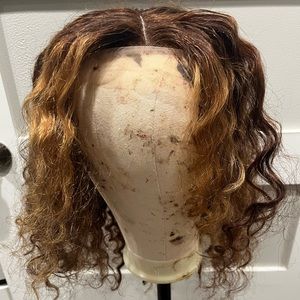 Indian hair wig 16”